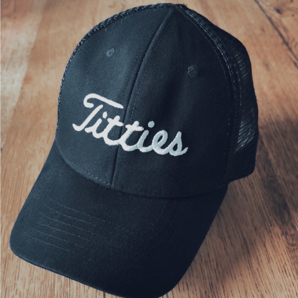 “Titties” Golf Trucker Hat
